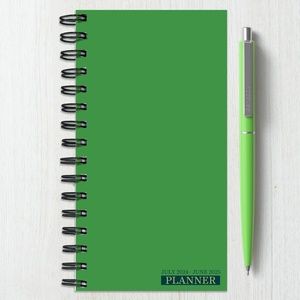 2025 Green Grass Weekly Monthly Planner